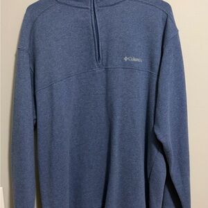 Columbia Men's Blue Quarter Zip